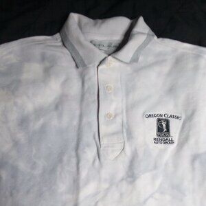 Vintage Nicklaus Oregon Classic Golf Tournament Tie Dye Polo Shirt